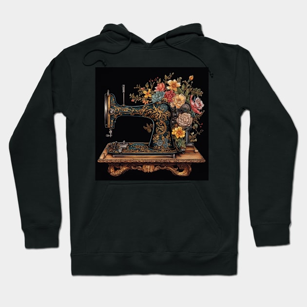 The sewing machine Hoodie by Imagier